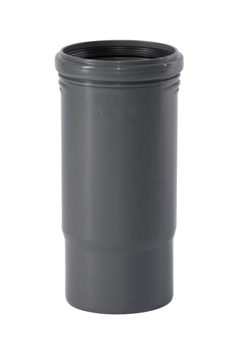 HT Abflussrohr DN40 - DN110 Abwasserrohr Abzweig Muffe Kappe Stopfen Bogen Rohr - Bild 11 von 24