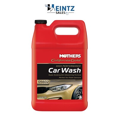 MOTHERS 05602 California Gold Car Wash - Resists water spots - 1 GALLON