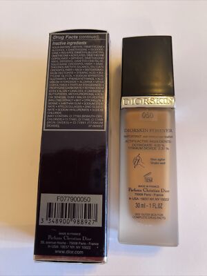 DIORSKIN FOREVER FLAWLESS PERFECTION FUSION WEAR MAKEUP 30ML 050 DARK BEIGE  NIB