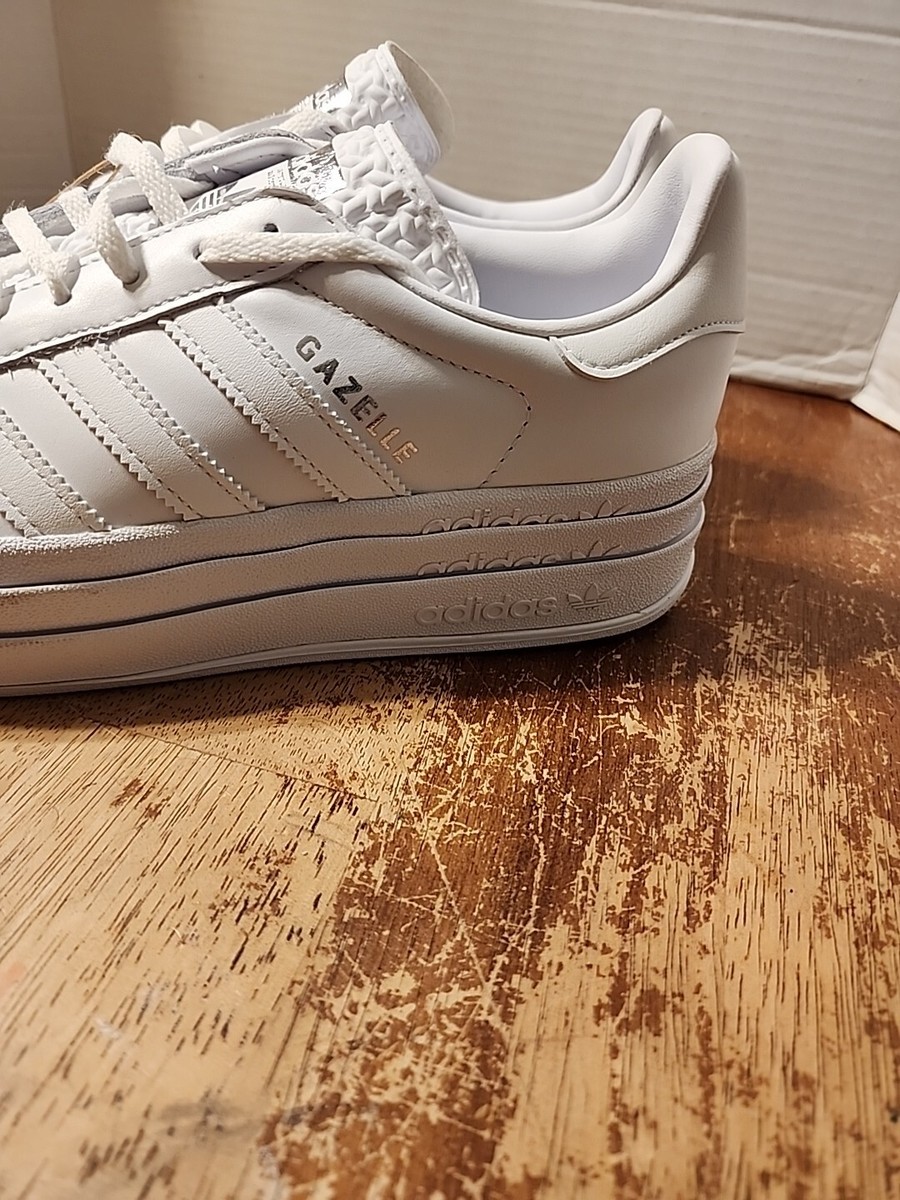 スニーカー [ADIDAS] W GAZELLE BOLD ALL WHITE IE5130 adidas アディダス GAZELLE ガゼル BOLD W レディース