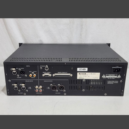 Tascam MD-801R Professional Mini Disk Player Recorder Teac Audio used - Picture 2 of 3