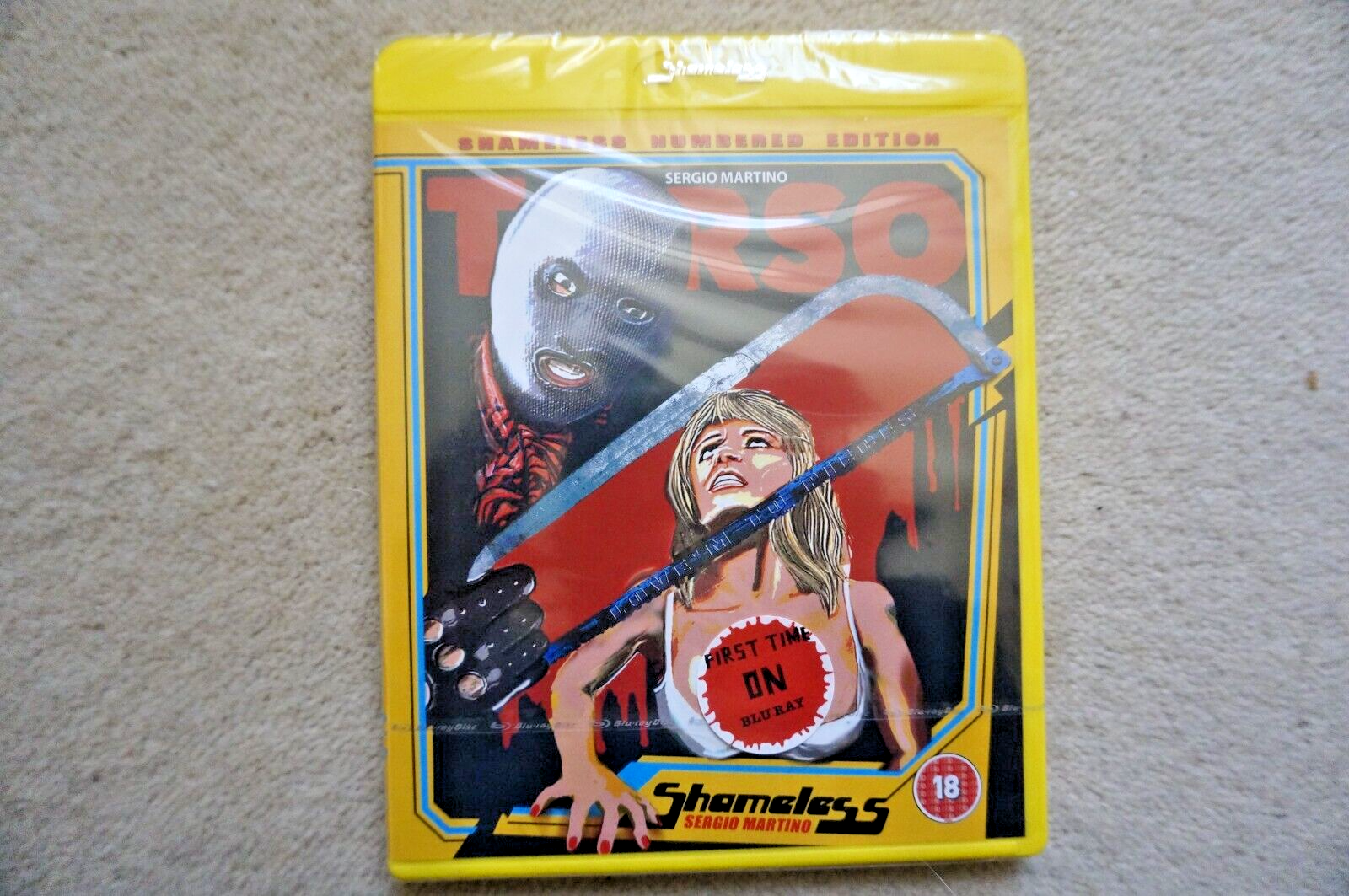 BLU-RAY       TORSO    SHAMELESS  NEW SEALED UK STOCK
