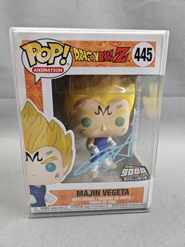 Funko POP! : Majin Vegeta #445 - Signed / Over 9000 / Dragon Ball Z - Anime POP