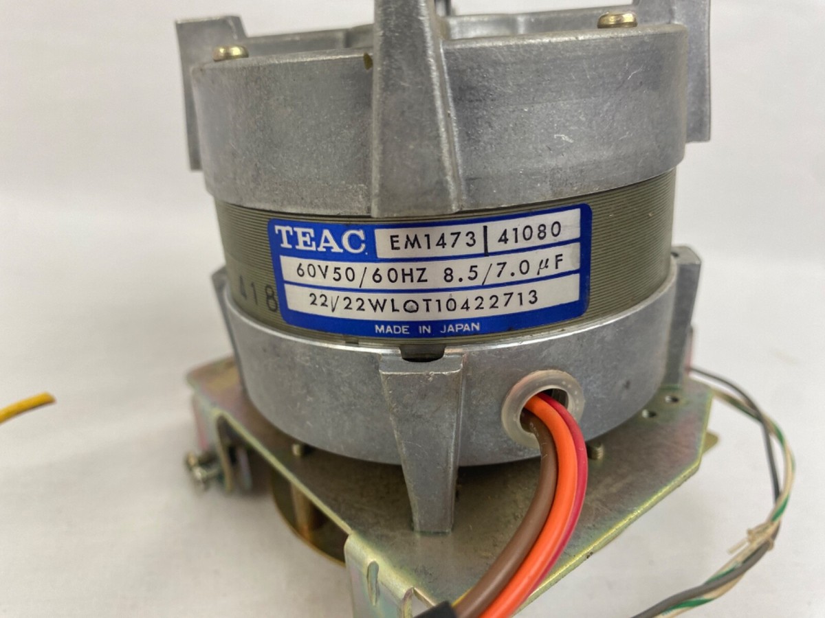 TEAC EM1473 Reel Motor Assembly From A-7300 Reel To Reel #2 | eBay