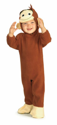 Licensed CHILD CURIOUS GEORGE MONKEY COSTUME NEWBORN