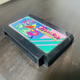 Wagyan Land Nintendo Famicom Namco 1988 Japanese Version Action Retro Game