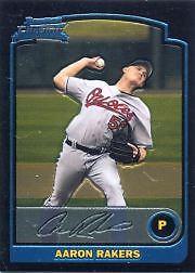 2003 Bowman Chrome #284 Aaron Rakers RC | eBay