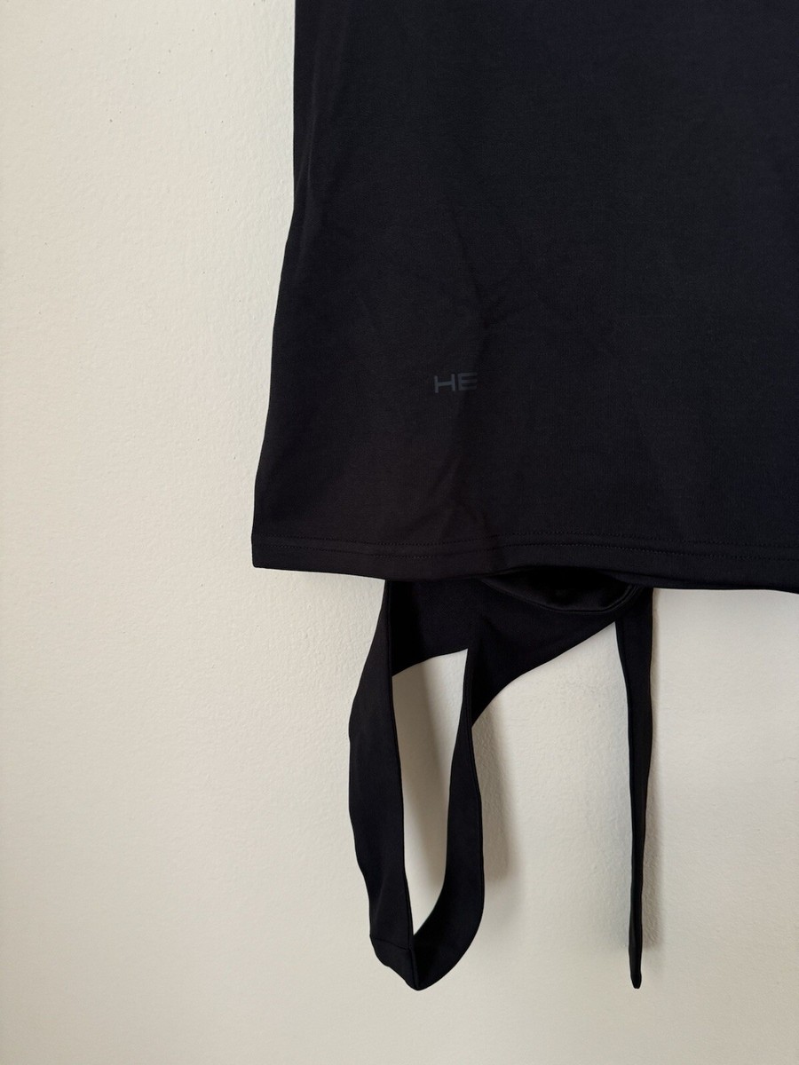 Heliot Emil New High Neck Tank Top Black Large | eBay