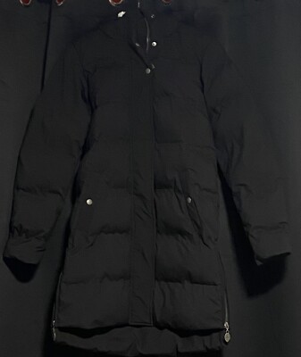 B-WARE MYMO DAMEN WINTERMANTEL XS Farbe Schwarz Outdoorjacke