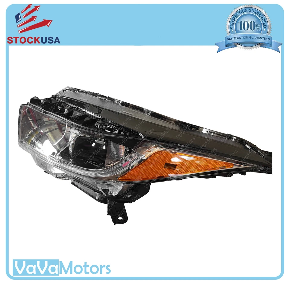 Fits 2019 2020 2021 2022 Honda HRV HR-V Halogen w LED DRL Headlight Left Driver - Image 3 of 4