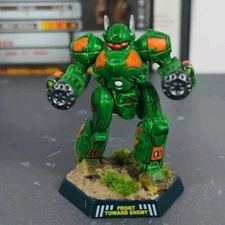 Battletech Pro-Painted Crossbow Mech With Mech & Pilot Card