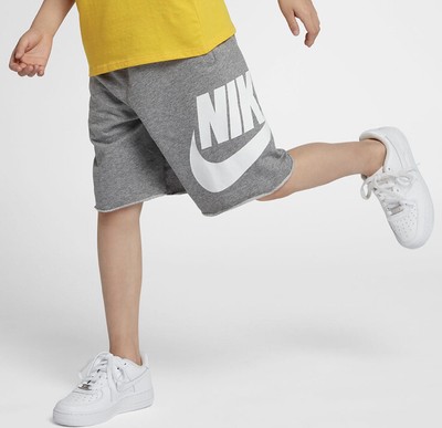 nike grey boy shorts