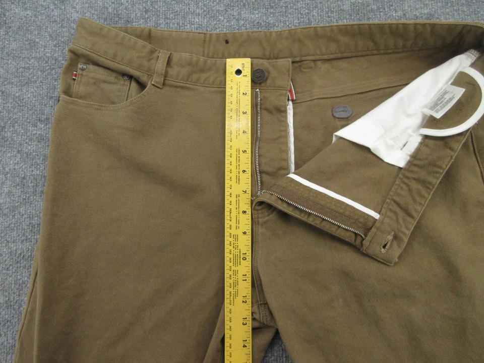 Pantalones informales Burberry London Jeans para hombre 42 marrón pierna recta (se adapta a 40x31) Foto 4 de 4