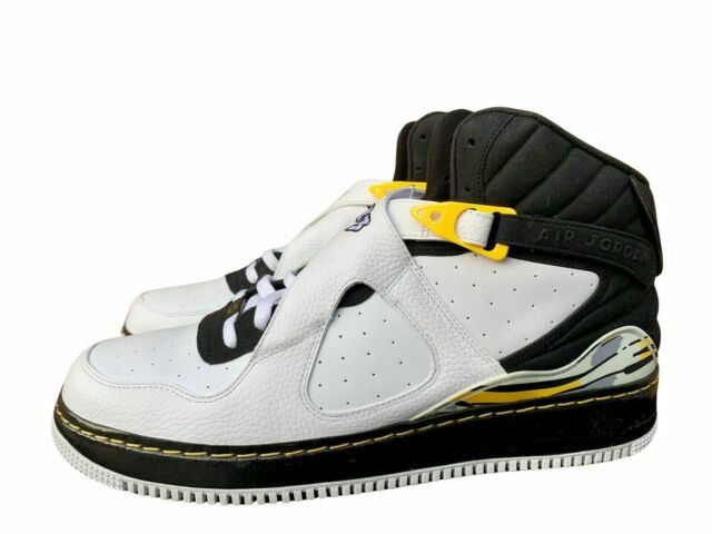 jordan fusion 8 yellow and black