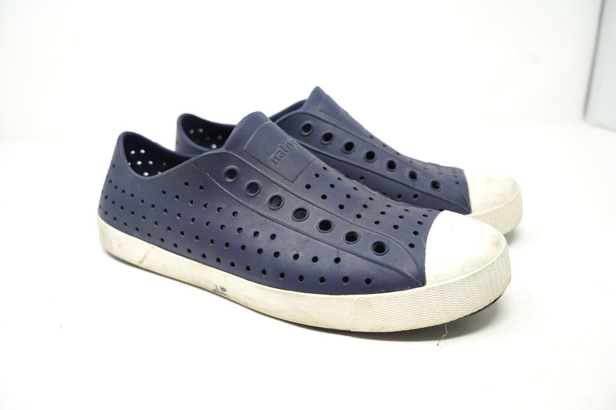 Native Shoes Adult Men Size 10 Navy Blue Jefferson Slip On EUC Native Jefferson Regatta Blue main image 4