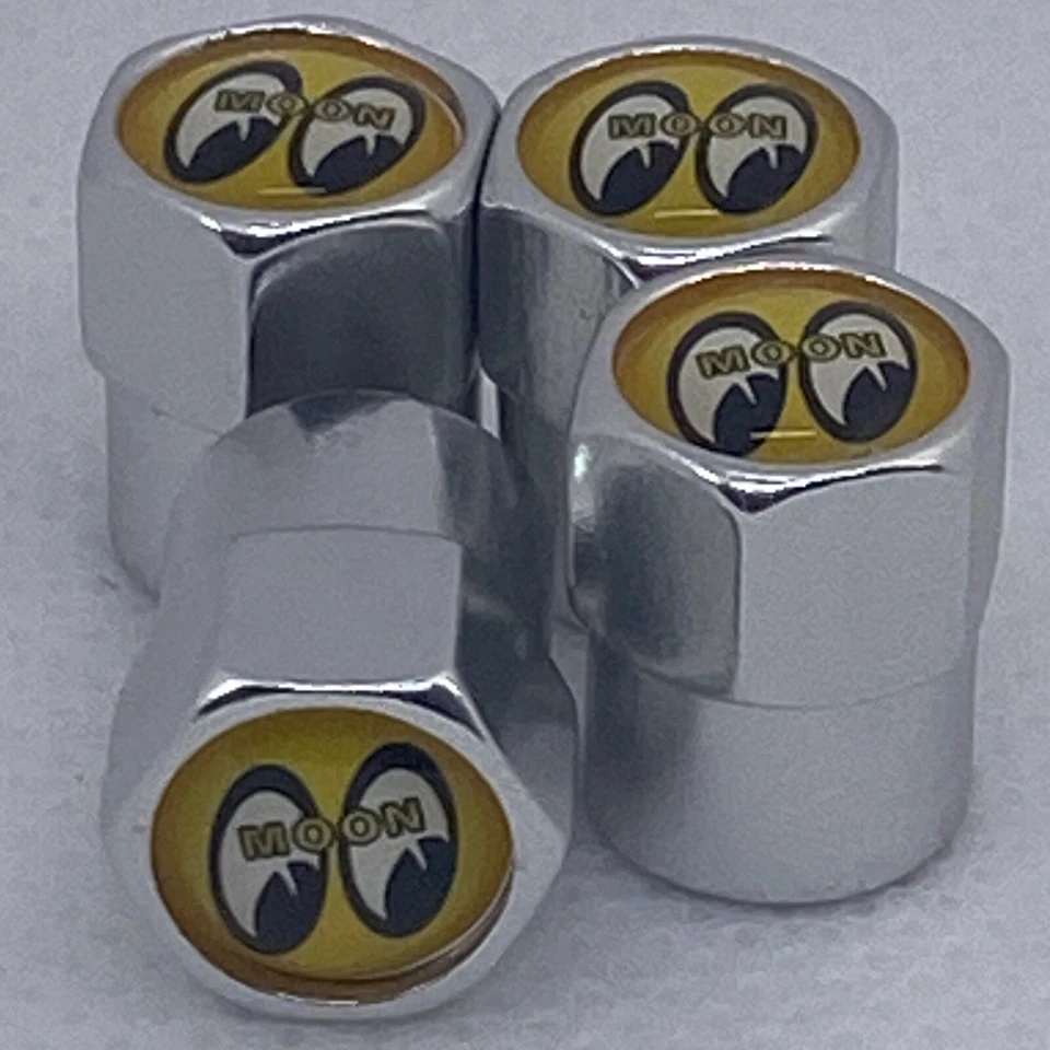 Колпачки штока клапана шины колеса VW Moon eye хромированное издание Beetle Bug кабриолет - Изображение 4 из 4