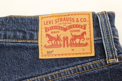 Levis 501 womens size 29 button fly denim shorts - Picture 6 of 8