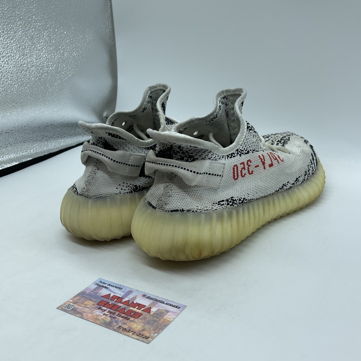 Size 11 - adidas Yeezy Boost 350 V2 Low Zebra White Black