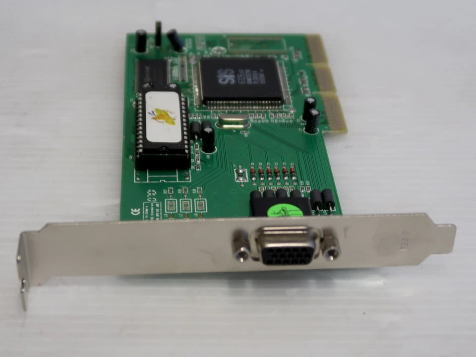 SiS6326 AGP, 4MB, AGP 2x, Butterfly AGP-6326-9-4M, VIDEO CARD - WORKING! - Image 2 of 4