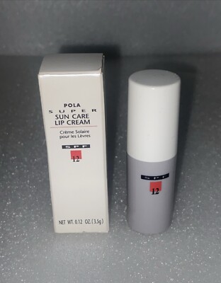 Pola super sun care lip cream 0.12 Oz New.