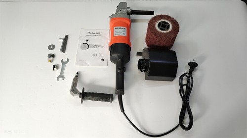 1200W Satiniermaschine Schleifmaschine Bürstenschleifer Polieren Walzenschleif - Bild 19 von 24