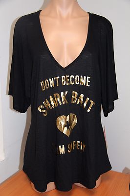 NWT Miken Swim Swimsuit Bikini Cover Up Tunic Size L Black Caviar | eBay