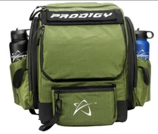 Prodigy BP-1 V3 Green Disc Golf Backpack Bag - Durable, Spacious