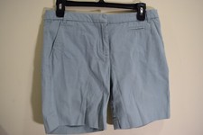 Crewcuts J Crew GIRLS 16 XL Blue Gray Bermuda Chino Shorts 31x7 94918 C401