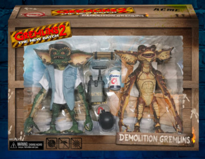 NECA GREMLINS FIGURES 2-pk DEMILITION new