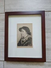 Wenceslaus Von Prachna Hollar  of Henrico van der Borcht Engraving Antique 