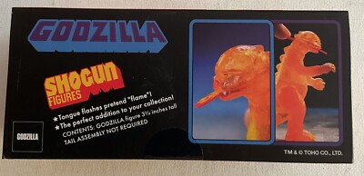 Reaction Godzilla Shogun Fire figure Super 7 17210. ** NEW ** | eBay