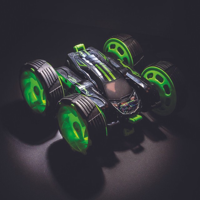 stunt car double side roll