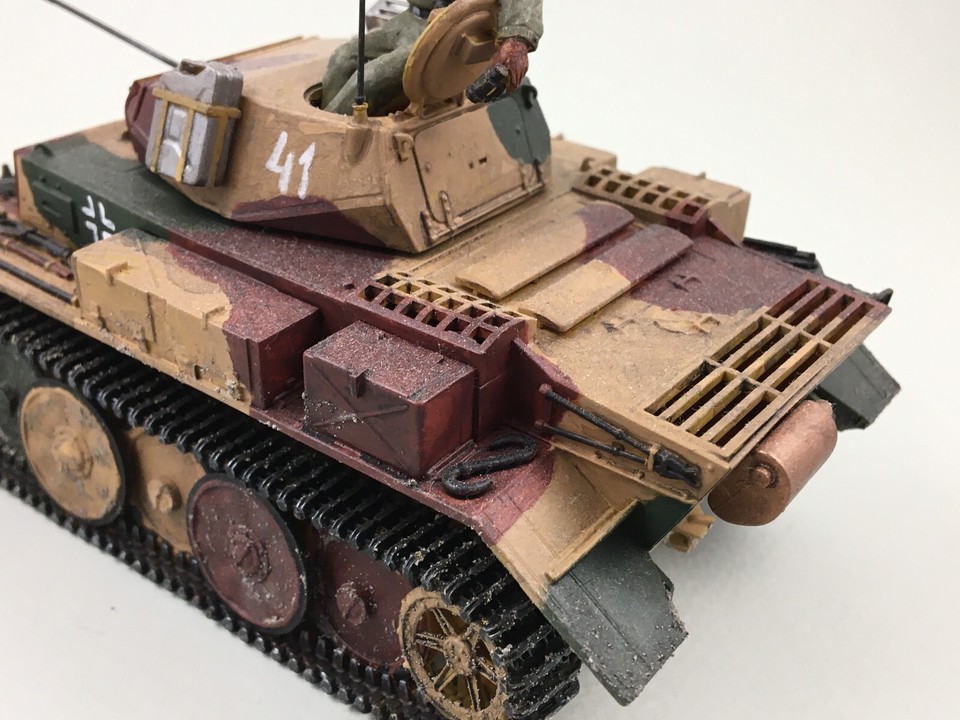 1/72 PZ KPFW II Ausf F (Sd.kfz 121) 21 Pz Div Gambur Libya Neuf En Boite EUR 12,99 - FR