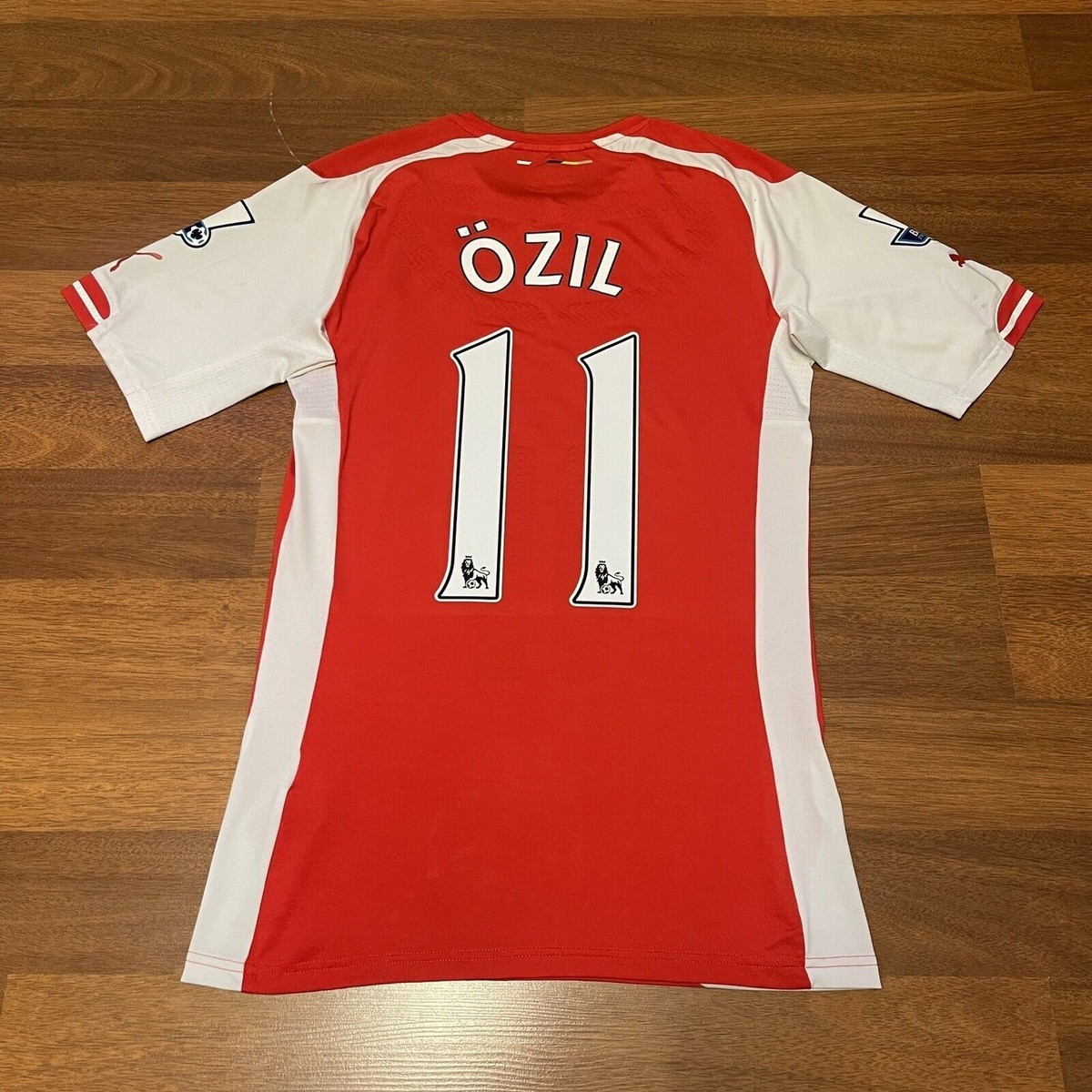 Puma Arsenal ÖZIL 11 長袖シャツ ARSENAL PUMA 2014/2015 FOOTBALL PLAYER ISSUE JERSEY #11 OZIL