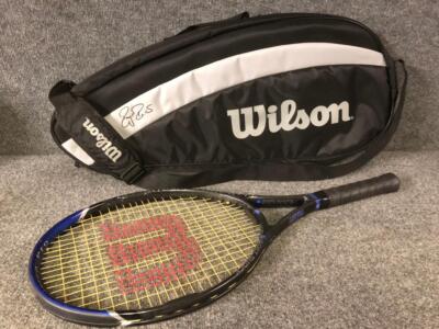 Wilson Ultra Pro Soft Shock Titanium Graphite Tennis Racquet 4 1/2 Grip w/Bag