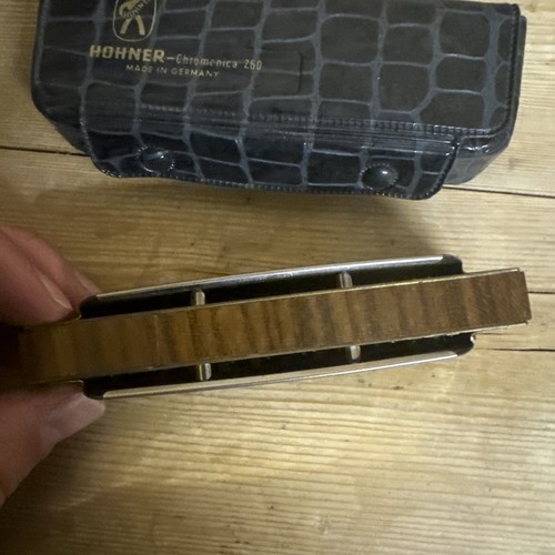 M Hohner Chromonica Chromatic Harmonica 260 Case Key of C Grand Prix Germany - Picture 8 of 12