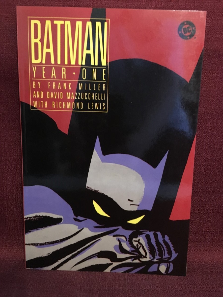 Batman Year One Paperback Frank Miller Mazzucchelli Lewis DC