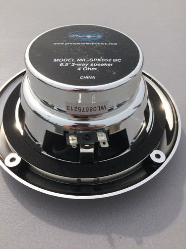 ALTAVOZ PROSPEC MARINO MODELO II MIL-SPK652 13S 6.5 PULGADAS-2 VÍAS ALTAVOZ 4 OHMIOS - Imagen 3 de 3
