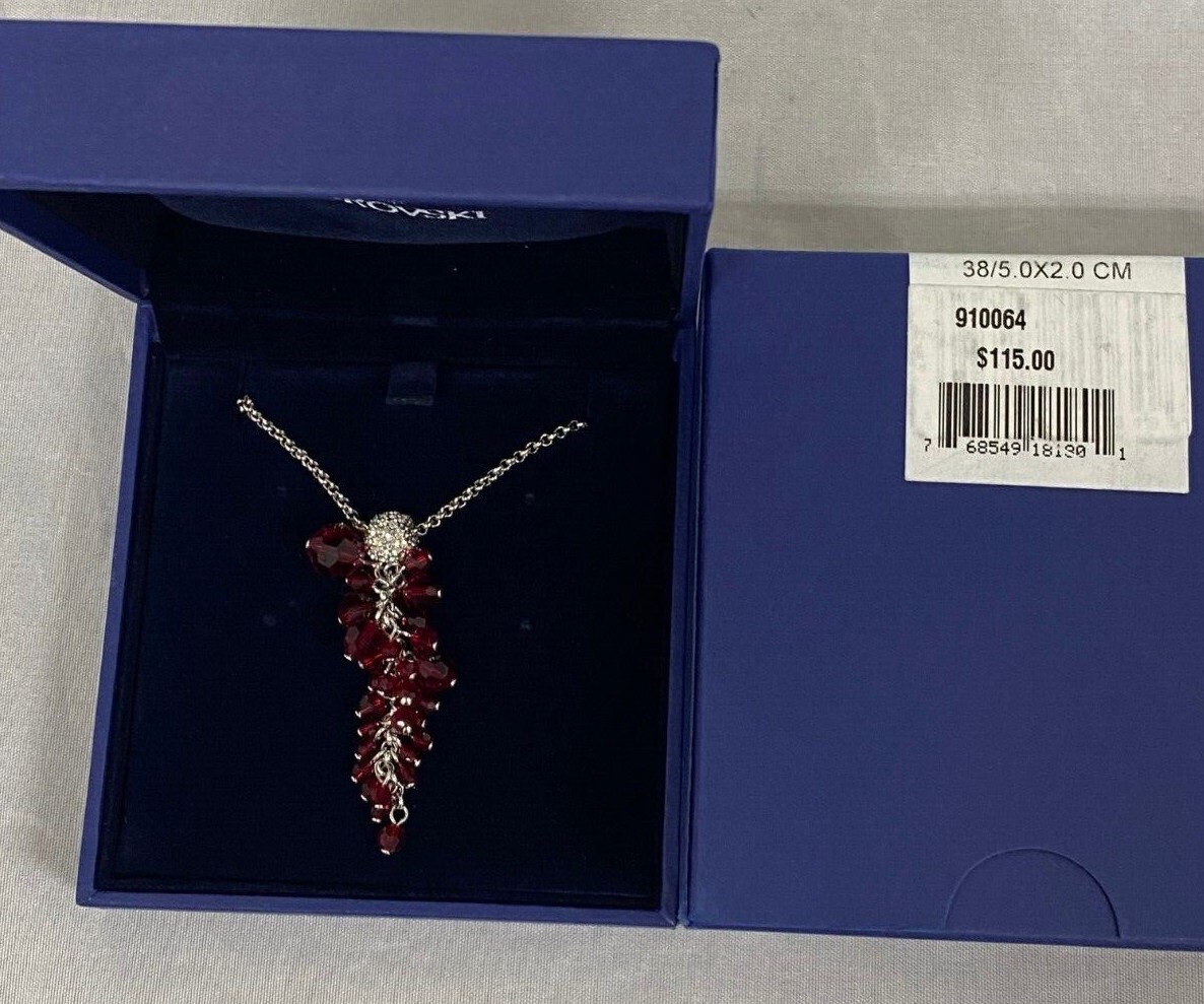 NEW) Swarovski Crystal 'Debut' Pendant Necklace 910064 | eBay