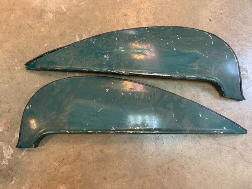1956 CHEVROLET FENDER SKIRTS. 1957 PONTIAC STATION WAGON FOXCRAFT CWS 65 STEEL - Picture 1 of 10