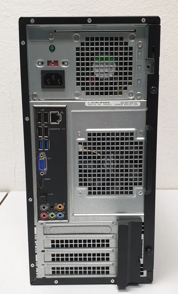 DELL Windows XP Gamer PC DVD Computer 256GB SSD i5 HD 3,10GHz 4GB HDMI DVD-RW - Bild 2 von 4