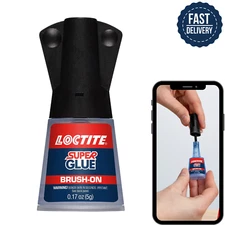 Super Glue Brush On Liquid Loctite🧴Cyanoacrylate Adhesive Instant Glue 0.17 oz.