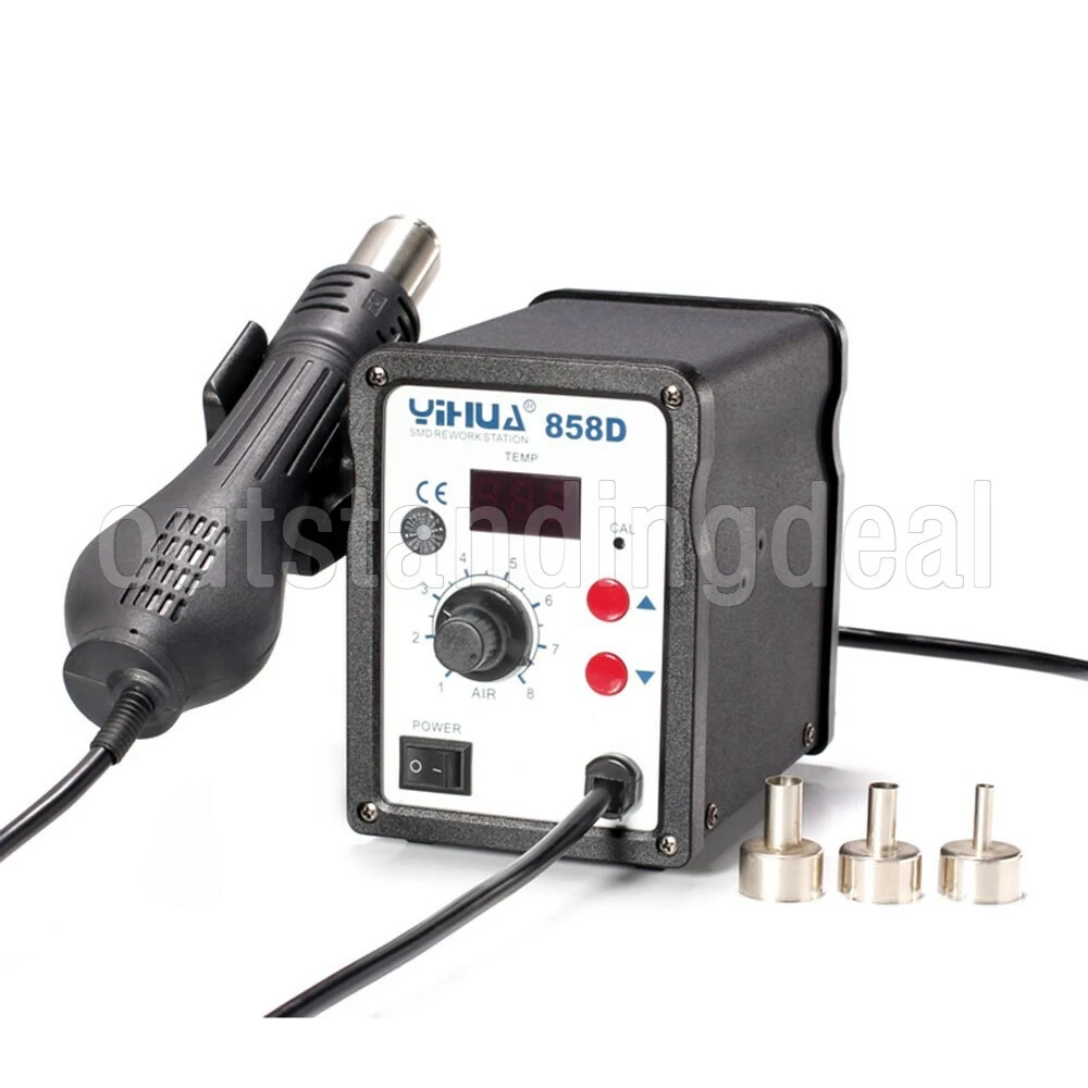 YIHUA 858D 700W LED Hot Air Gun Soldering Station Electric