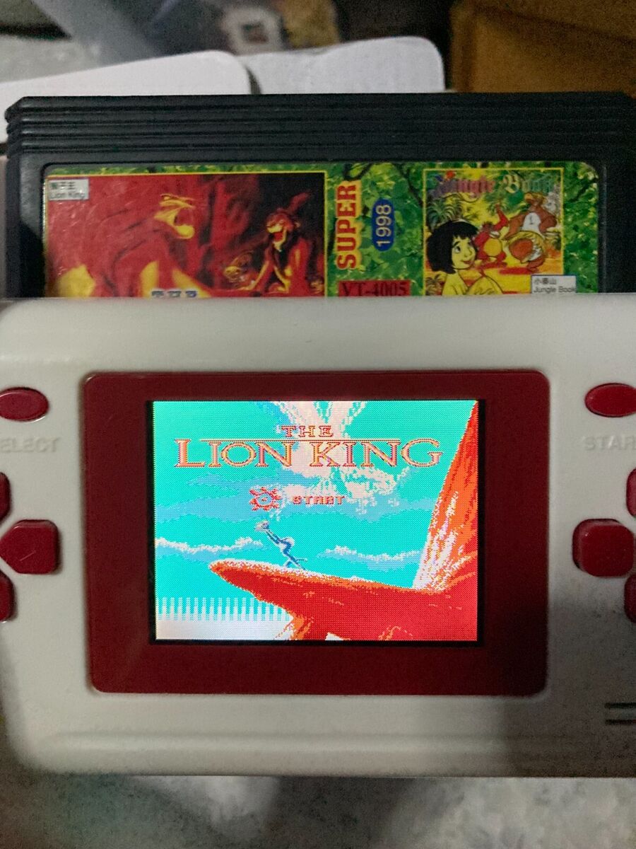 Famicom NES Game 1998 VT-4005 4in1 Lion King,Jungle Book Famicom NES Game 1998 VT-4005 4in1 Lion King,Jungle Book