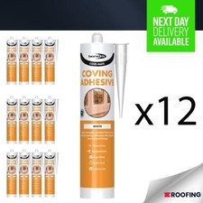 12x BONDIT COVE-MATE Coving & Decorating Adhesive GapFilling Quick Grab Skirting