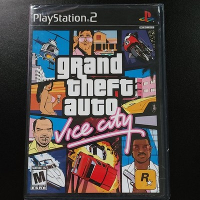 Grand Theft Auto: Vice City - PlayStation 2 - Factory SEALED - Great Condition!