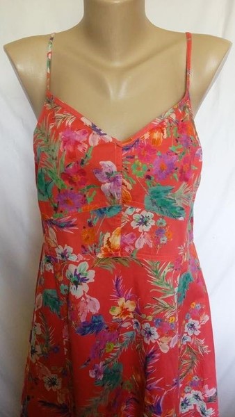 Women Monsoon Dress Multicolor Cotton 36 / S