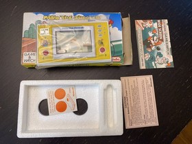 Nintendo Game And Watch Mario The Juggler With Box And Manual