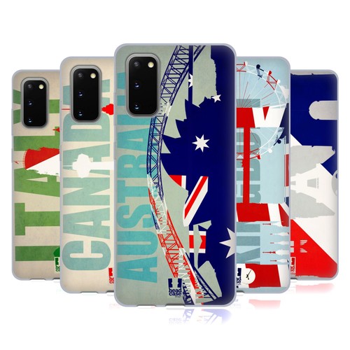 HEAD CASE DESIGNS FLAGS AND LANDMARKS SOFT GEL CASE FOR SAMSUNG PHONES 2 - $22.95