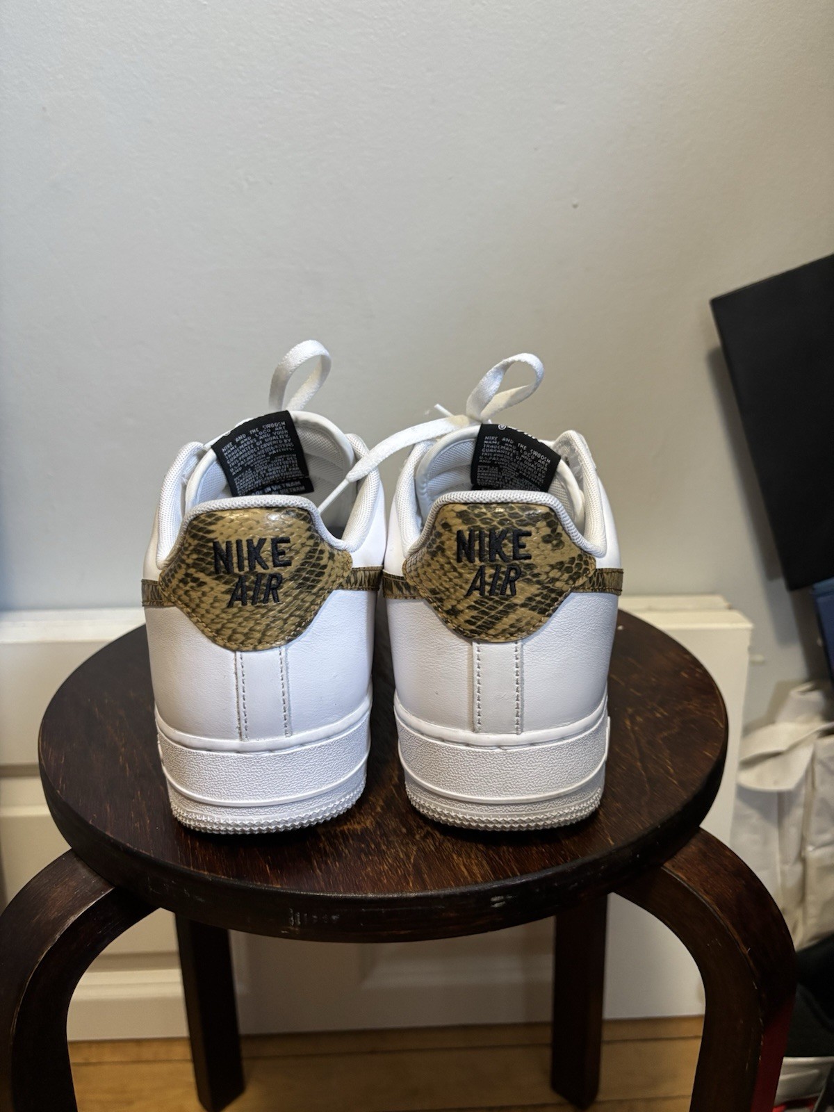 SAOLA Nike Air Force 1 Ivory Snake